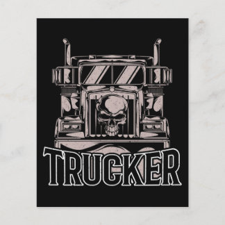 Funny Diesel Trucker Big Rig Semi Flyer