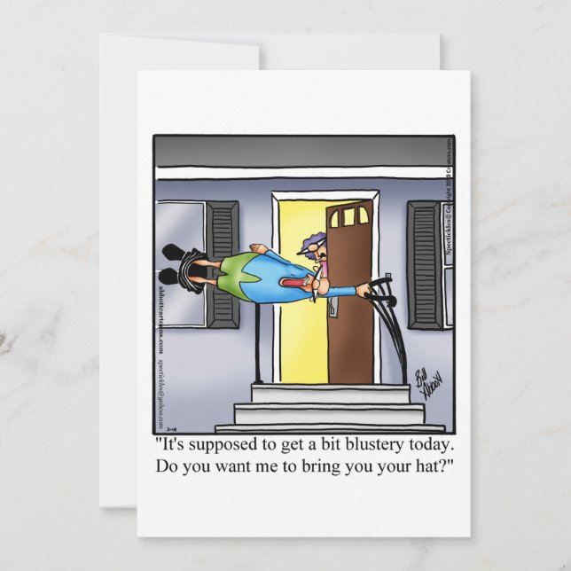 Funny Dinner Invitations "Spectickles" Humour (Front)