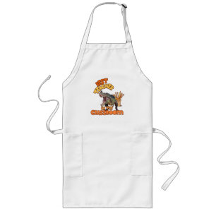 Funny Dinosaur Art Teacher Creative Classroom Long Apron