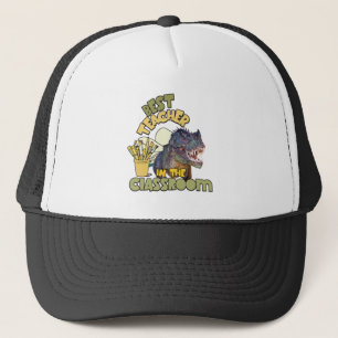 Funny Dinosaur Best Teacher in the Classroom Trucker Hat