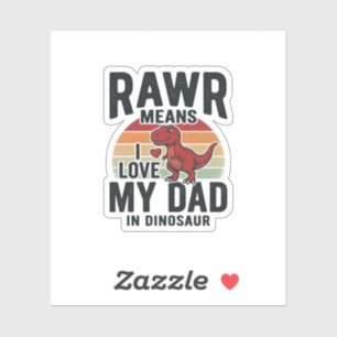 Funny Dinosaur Dad RAWR Vintage Shirt Design_1