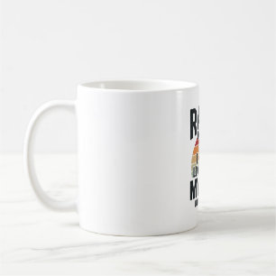Funny Dinosaur Dad RAWR Vintage Shirt Design_1 Coffee Mug