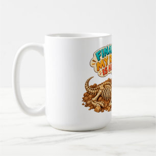 Funny Dinosaur Fossil Dig Coffee Mug
