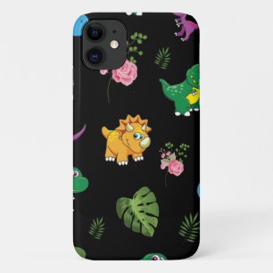 Funny Dinosaur, leaves iPhone 11 Case