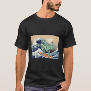 Funny Dinosaur, T Rex Surfing, Dinosaur Art, Dinos T-Shirt