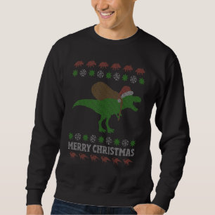 Funny Dinosaur T Rex Ugly Christmas Sweaters