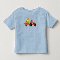 Funny dinosaur tractor boys School Birthday party
