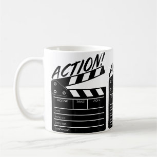 Funny Director Clapboard Filmmaker Tee Gift Coffee Mug