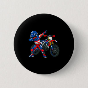 Funny Dirt Bike Art Rider Motocross Motorcycle Dir 6 Cm Round Badge