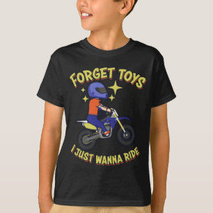 Funny Dirt Bike Gift For Kids Off Road Motorcycle T-Shirt