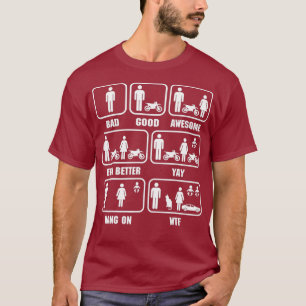 Funny Dirt Bike Motocross Ride Fun T-Shirt