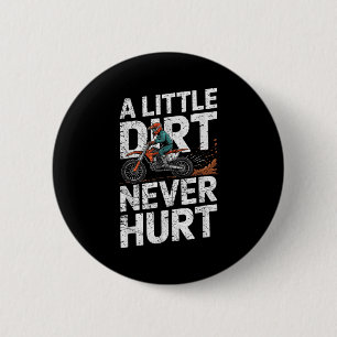 Funny Dirt Bike Tee For Boys Men Motorcycle Motocr 6 Cm Round Badge