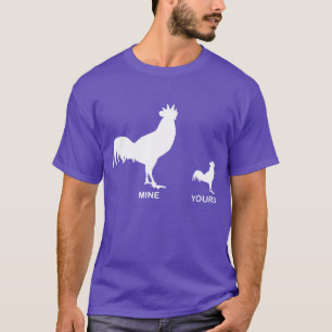 Funny Dirty Chickenee Rude Offensive 70s retro T-Shirt