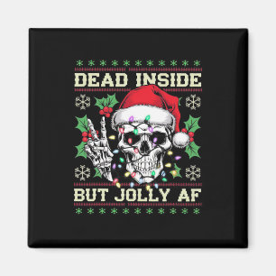 Funny Dirty Christmas Ugly Sweater Magnet
