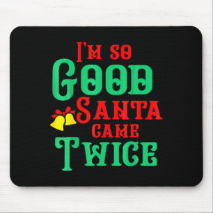 Funny Dirty Naughty Inappropriate Christmas  Mouse Pad