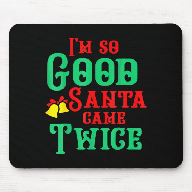 Funny Dirty Naughty Inappropriate Christmas  Mouse Pad (Front)