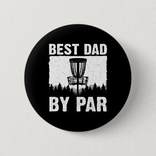 Funny Disc Golf Art For Men Dad Disc Golf Player D 6 Cm Round Badge