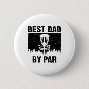 Funny Disc Golf Art For Men Dad Disc Golf Player D 6 Cm Round Badge