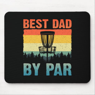 Funny Disc Golf Art For Men Dad Disc Golf Player D Mouse Pad