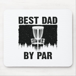 Funny Disc Golf Art For Men Dad Disc Golf Player D Mouse Pad