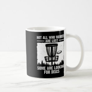 Funny Disc Golf Art For Men Women Disc Golfer Play Coffee Mug
