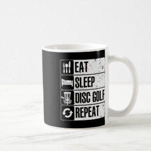 Funny Disc Golf Art For Men Women Golf Player Disc Coffee Mug