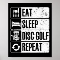 Funny Disc Golf Art For Men Women Golf Player Disc