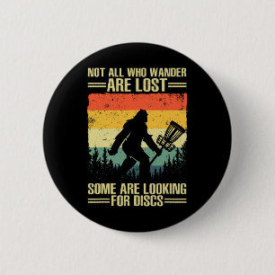 Funny Disc Golf Art For Men Women Kids Disc Golf P 6 Cm Round Badge
