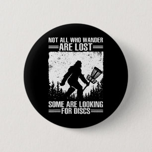 Funny Disc Golf Art For Men Women Kids Disc Golf P 6 Cm Round Badge