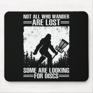 Funny Disc Golf Art For Men Women Kids Disc Golf P Mouse Pad