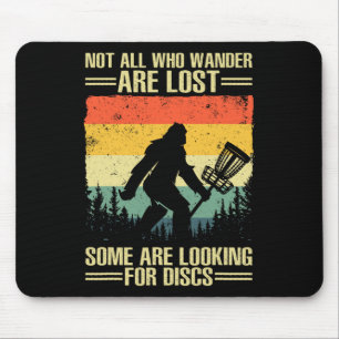 Funny Disc Golf Art For Men Women Kids Disc Golf P Mouse Pad