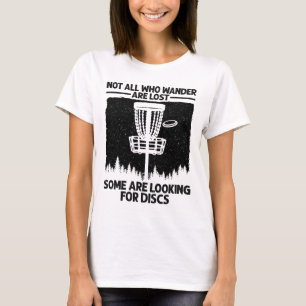 Funny Disc Golf Art For Men Women Kids Disc Golfer T-Shirt