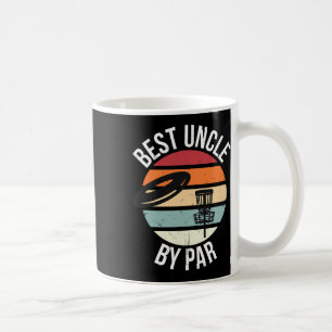Funny Disc Golf Best Uncle By Par Frisbee Dad Toss Coffee Mug