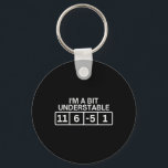 Funny Disc Golf Dad Quote Disc Golf I'm A Bit Unde Key Ring<br><div class="desc">Funny Disc Golf Dad Quote Disc Golf I'm A Bit Understable</div>