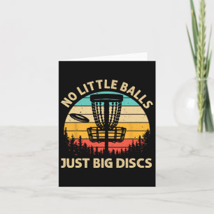 Funny Disc Golf Design For Men Women Disc Golf Lov Card