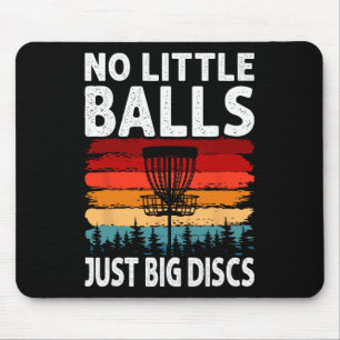 Funny Disc Golf Design For Men Women Disc Golf Lov Mouse Pad