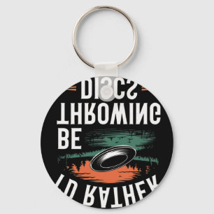 Funny Disc Golf Design For Men Women Disc Golf Pla Key Ring