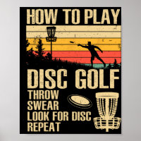 Funny Disc Golf Design For Men Women Disc Golf Pla