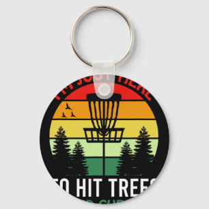 Funny Disc Golf Design For Men Women Kids Disc Gol Key Ring