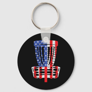 Funny Disc Golf Designs For Men Women American Fla Key Ring