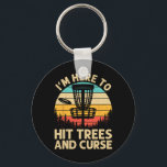 Funny Disc Golf For Men Women Disc Golf Player Tre Key Ring<br><div class="desc">Funny Disc Golf For Men Women Disc Golf Player Trees Sports</div>