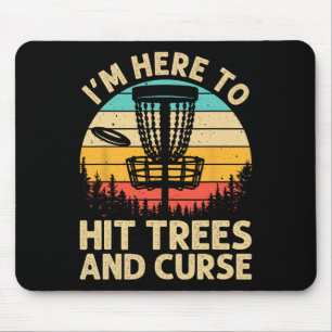 Funny Disc Golf For Men Women Disc Golf Player Tre Mouse Pad