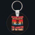 Funny Disc Golf Frisbee Player  Key Ring<br><div class="desc">Funny Disc Golf Frisbee Player</div>