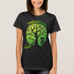 Funny Disc Golf graphic Tree T-Shirt