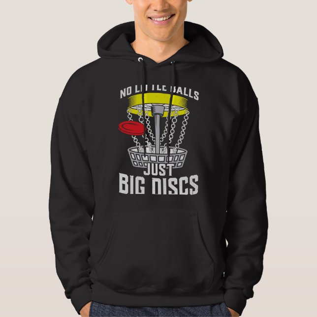Funny Disc Golf Outfit Hoodie (Front)