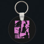 Funny Disc Golf Player Cool Flying Disc Sports Ent Key Ring<br><div class="desc">Funny Disc Golf Player Cool Flying Disc Sports Enthusiast</div>
