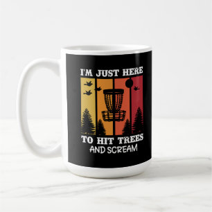 Funny Disc Golf Quote Retro Disc Golf Coffee Mug