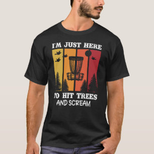 Funny Disc Golf Quote Retro Disc Golf T-Shirt