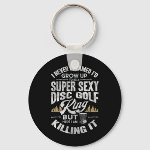 Funny Disc Golf Shirt Men Husnd Fathers Day Disc G Key Ring