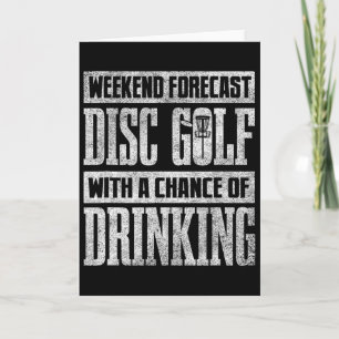 Funny Disc Golf Shirt Men Vintage Disc Golfing Bee Card